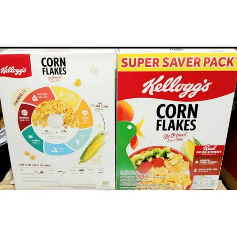 ngũ cốc Kellogg's Corn Flakes/frosties450/ 500gr, hsd:3/2/27