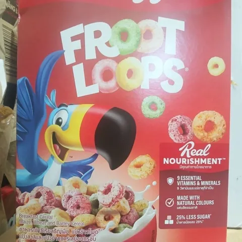 Ngũ cốc Kellogg's Froot Loops Dinosaur 285 gr,hsd:5/27