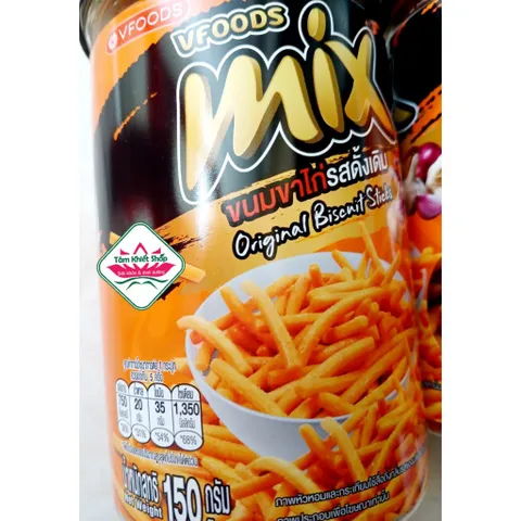 150g bánh que Mix thái lan 3 vị, hsd 7/3/2027