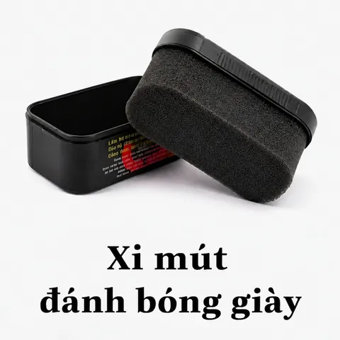 Xi Mút Đánh Giày Không Màu Giúp Dưỡng Da Giày Hiệu Quả , Xi Làm Bóng Giày Da Nhanh Chỉ Sau Một Lần Đánh