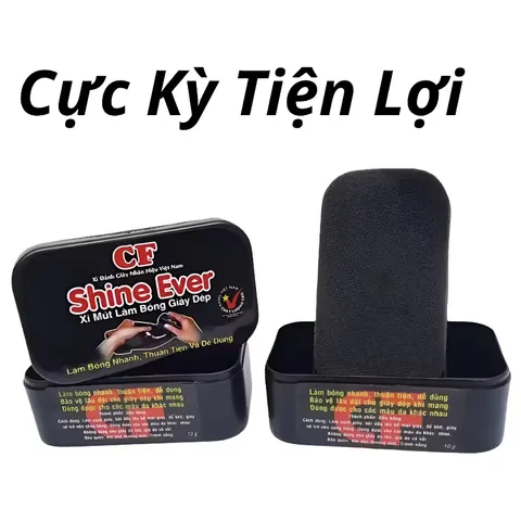Xi Mút Đánh Giày Không Màu Giúp Dưỡng Da Giày Hiệu Quả , Xi Làm Bóng Giày Da Nhanh Chỉ Sau Một Lần Đánh
