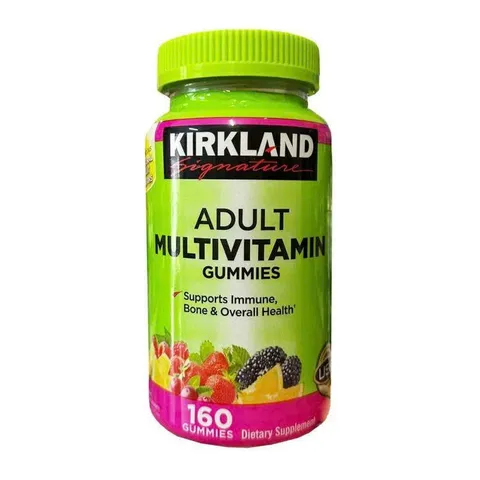 Kirkland Signature Thực phẩm bổ sung Vitamin đa dạng cho người lớn 160 viên kẹo