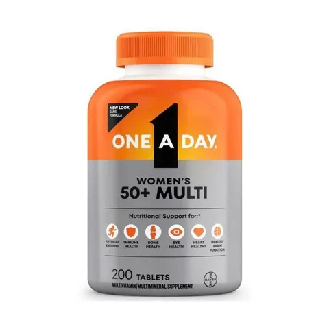 ONE A DAY Phụ nữ 50+ viên uống đa dạng dinh dưỡng 200 viên