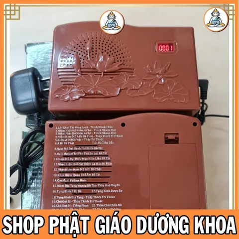 Máy tụng kinh địa tạng, kinh dược sư, kinh A DI ĐÀ và niệm Phật 21 bài