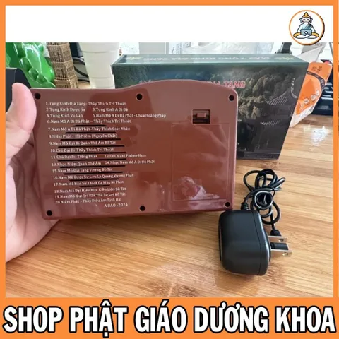 Máy tụng kinh địa tạng, kinh dược sư, kinh A DI ĐÀ và niệm Phật 21 bài