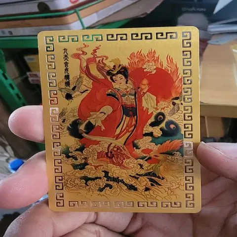 kim bài linh phù cửu thiên huyền nữ Dương Khoa SHop