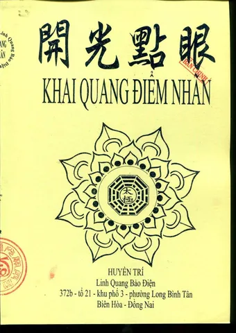 Khai Quang Điểm Nhãn Đạo Giáo