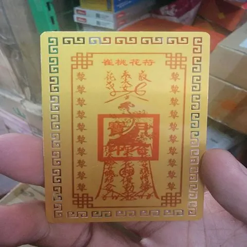 kim bài linh phù đào hoa tiền tử Dương Khoa SHop