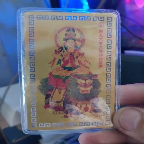 kim bài linh phù văn thù sư lợi Dương Khoa SHop