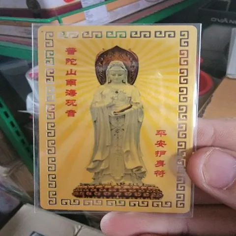 kim bài linh phù quan thế âm Dương Khoa SHop