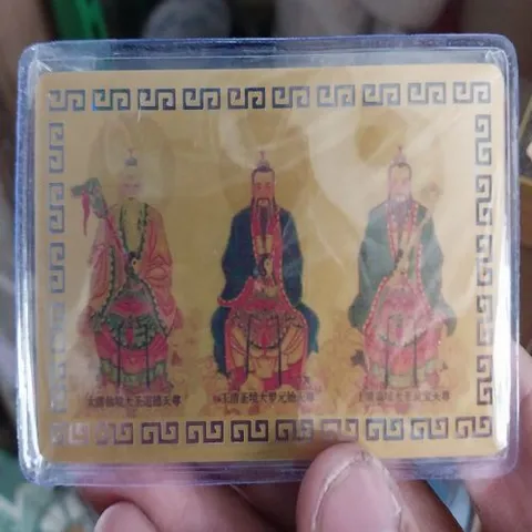 kim bài linh phù tam thanh đạo giáo
