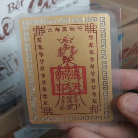 kim bài linh phù phúc lộc thọ nai