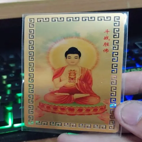 kim bài linh phù đấu chiến thắng phật