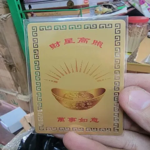 kim bài linh phù thần tài sài vinh Dương Khoa SHop