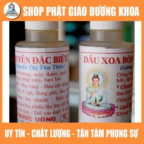 loại 1, Dầu xoa bóp gia truyền Nguyễn Thị Thu Thủy làm giảm đau nhức xương khớp