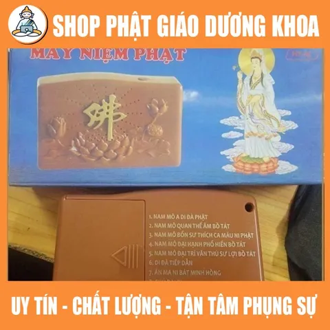 Máy tụng kinh ĐỊA TẠNG, niệm Phật có 9 bài - tặng kèm Adapter  DƯƠNG KHOA SHOP
