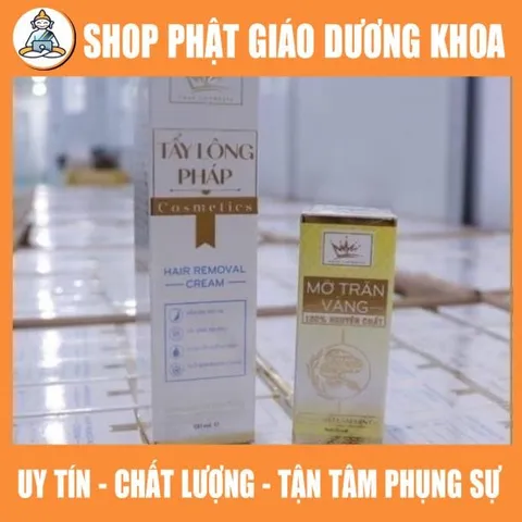 Kem Tẩy Lông Pháp Cosmetics 150ml - Tặng 1 serum triệt lông  DƯƠNG KHOA SHOP hk73