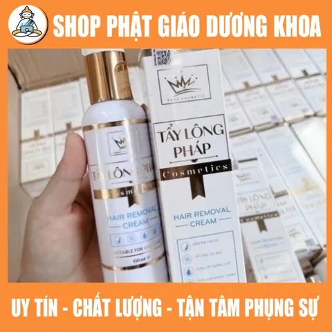 Kem Tẩy Lông Pháp Cosmetics 150ml - Tặng 1 serum triệt lông  DƯƠNG KHOA SHOP hk73