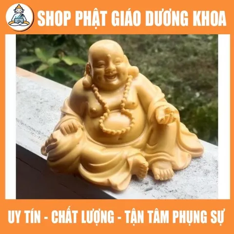 Tượng Phật Di Lặc Cười Hoan Hỉ Cao 9cm GIÁ TẠI XƯỞNG  DƯƠNG KHOA SHOP
