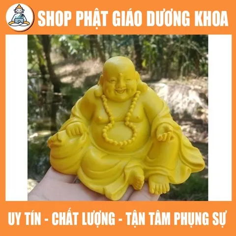 Tượng Phật Di Lặc Cười Hoan Hỉ Cao 9cm GIÁ TẠI XƯỞNG  DƯƠNG KHOA SHOP