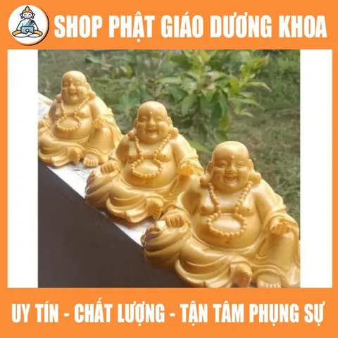 Tượng Phật Di Lặc Cười Hoan Hỉ Cao 9cm GIÁ TẠI XƯỞNG  DƯƠNG KHOA SHOP