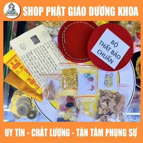 CỰC RẺ, Bộ cốt thất bảo chuẩn, cốt bát nhang - Kèm Gỗ Ngũ Vị và Gạo Vàng, Nụ Trầm  DƯƠNG KHOA SHOP