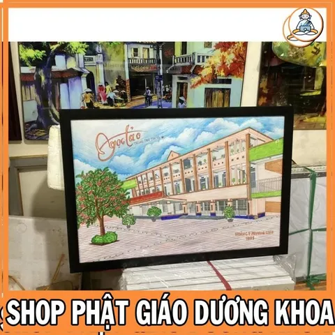 HOẢ TỐC, Khung tranh A3 (30x40) lòng khung treo tường  DƯƠNG KHOA SHOP