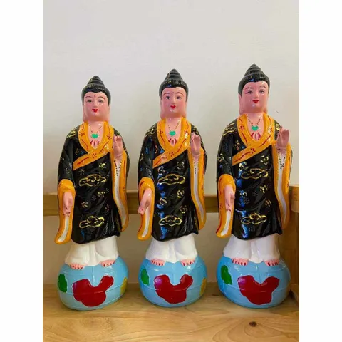 Tượng mẹ địa mẫu diêu trì thánh mẫu 42cm đất nung