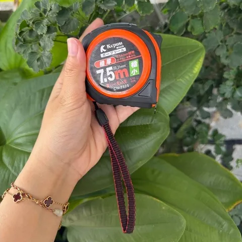 Thước cuộn Kapusi 5m 7.5m  - Thước mét, thước lỗ ban vỏ bọc nhựa cao cấp