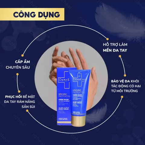 Kem dưỡng da tay DermEden Global Action Hand Cream (50ml)