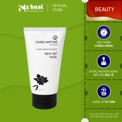 Gel cấp ẩm, phục hồi da Living Nature Aqua Gel Mask (75ml)