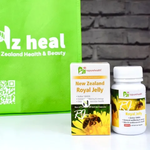 Viên Uống Sữa Ong Chúa Royal Jelly NZPureHealth 30 viên