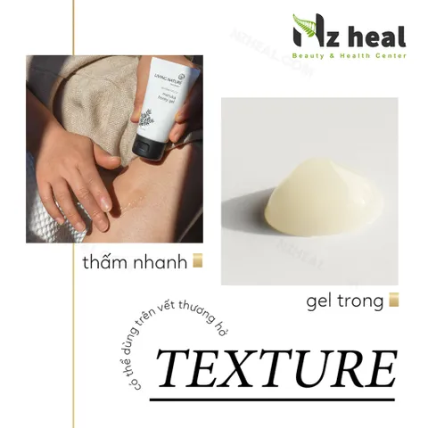 Gel giảm mụn, mờ thâm mật ong Living Nature Manuka Honey Gel (50ml)