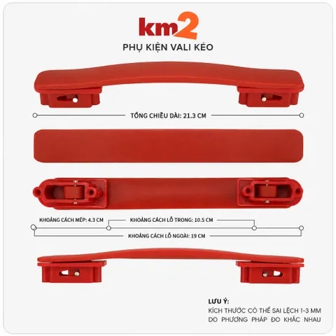 Quai Xách Tay Cầm Vali Kéo Lock Lock KakaShi Delsel Govanni Thay Thế Chất Lượng QXA2