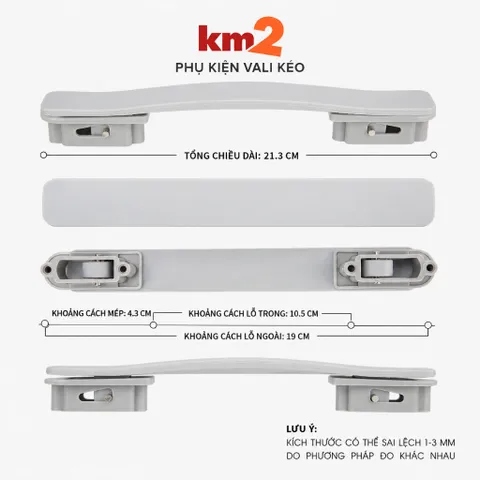 Quai Xách Tay Cầm Vali Kéo Lock Lock KakaShi Delsel Govanni Thay Thế Chất Lượng QXA2