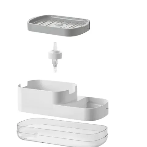 Hộp đựng nước rửa chén, bơm nước rửa chén tự động tiện lợi , tiết kiệm không gian. 850543