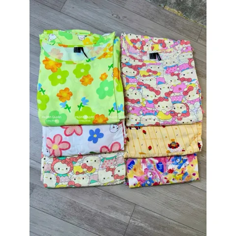 Đồ bộ nữ tole mặc nhà tay dai quần dài form rộng mặc thoáng mát – size M-L-XL 850555