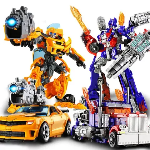 Mô hình đồ chơi tranfomer , đồ chơi robot chiến binh biến hình 2trong1 , chất liệu hợp kim,nhựa abs