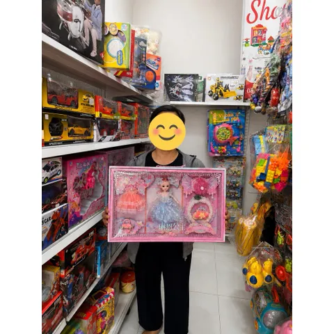 Bộ đồ chơi búp bê thời trang kèm phụ kiện cho bé gái