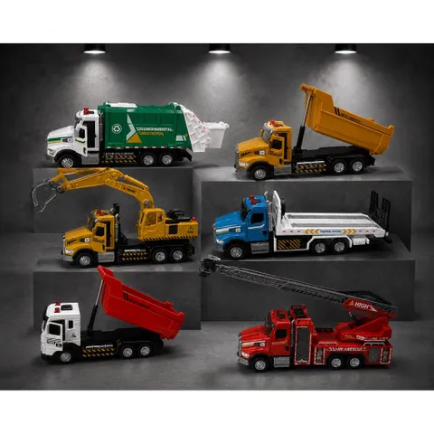Xe cứu hỏa ,cứu hộ ,xe đồ chơi hợp kim , nhựa abs , mô phỏng chân thực mở cửa linh hoạt, có nhạc