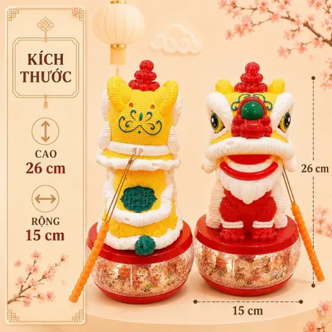 Đèn lồng trung thu kỳ lân thiết kế bắt mắt, màu sắc nổi bật,có nhạc , đèn ,nhựa abs,lồng đèn trung thu
