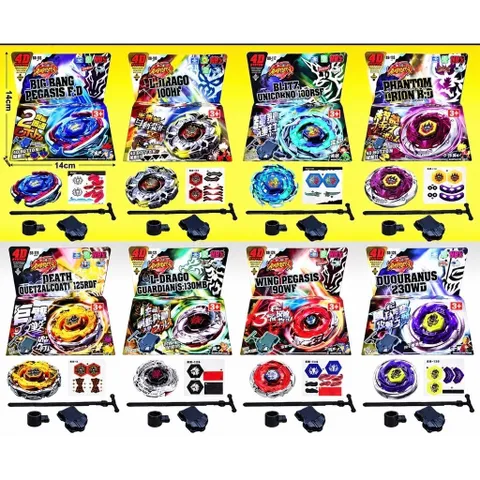 Con quay vô cực ,kèm bệ phóng beyblade 4D , con quay luân hồi cho bé trai