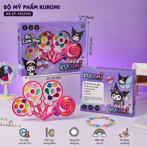 Bộ Đồ Chơi Trang Điểm Cho Bé Gái Make Up Set Gấu Hồng – Bộ Mỹ Phẩm Đồ Chơi Trẻ Em 3+ – Quà Tặng Bé Gái
