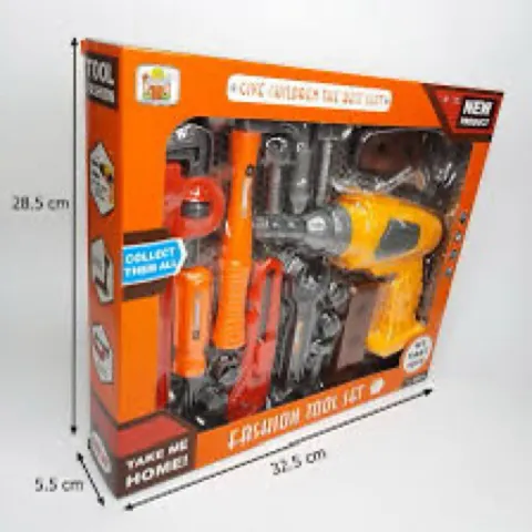 Bộ Đồ Chơi Dụng Cụ Sửa Chữa Cho Bé – Máy Khoan, Búa, Tua Vít, Cờ Lê – Đồ Chơi Kỹ Sư Thợ Máy Nhí 3+ Tuổi