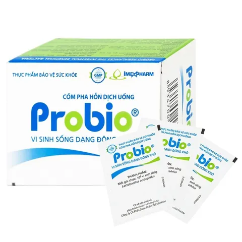 Cốm pha hỗn dịch men uống Probio Imexpharm hộp 14 gói - Cân bằng hệ vi sinh đường ruột