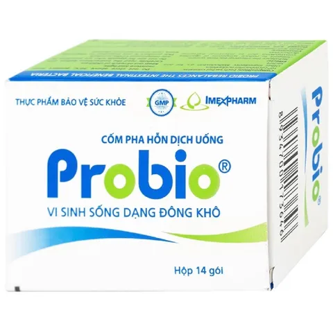 Cốm pha hỗn dịch men uống Probio Imexpharm hộp 14 gói - Cân bằng hệ vi sinh đường ruột