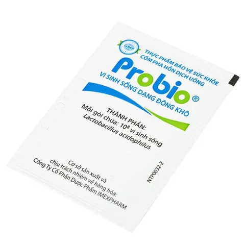 Cốm pha hỗn dịch men uống Probio Imexpharm hộp 14 gói - Cân bằng hệ vi sinh đường ruột