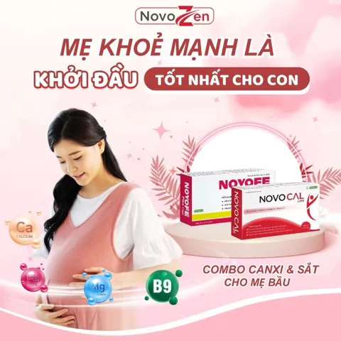 Viên uống Sắt Novofe Plus Caps - Hỗ trợ tình trạng thiếu máu, thiếu sắt - Hộp 30 viên