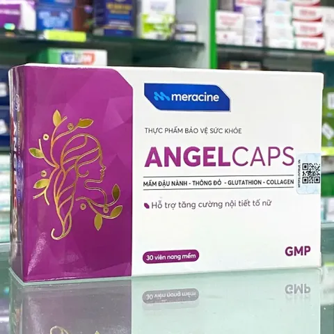Hỗ trợ tăng cường nội tiết tố nữ ANGEL CAPS (ANGELCAPS) ( 3vỉ*10viên)