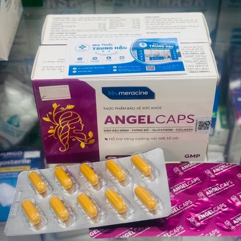 Hỗ trợ tăng cường nội tiết tố nữ ANGEL CAPS (ANGELCAPS) ( 3vỉ*10viên)